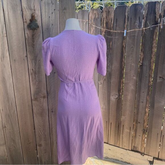 Rouje Gabin midi dress in Purple - Picture 11 of 15